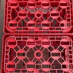 レトロ　コカコーラ　1リットルビンケース　2個セット　の画像
