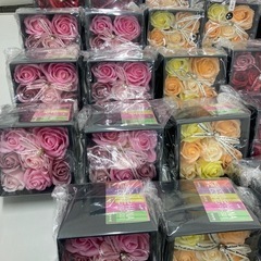 ソープフラワー　まとめての画像