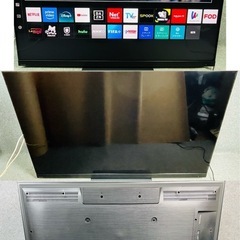 REGZA レグザ 液晶テレビ 55Z870M 55V型 タイムシフトマシン 4K Mini LED液晶 Z870Ｍシリーズ リモコン付き 2024年製【美品】の画像