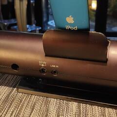 iPod Audio とスピーカーのセットです。いい音なってます の画像