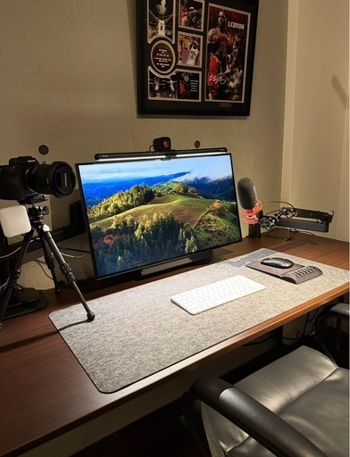 【美品まとめ売り】DELL 4Kモニター＋モニターアーム＋USBライトなど豪華セット！すぐ使えます