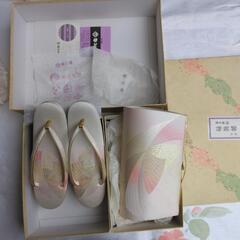 和装バッグ　草履セット
