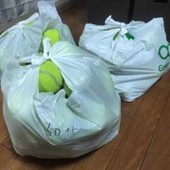 中古テニスボール　50個200円　150個なら300円の画像