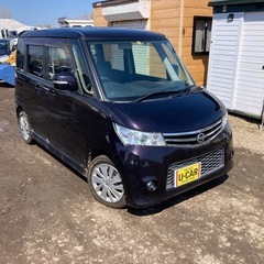 格安コミコミ価格19万 車検9.4 軽自動車 北海道札幌H22 ルークス 