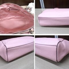 コーチ COACH スモールケルシーサッチェル 2WAY レザー F26917 ピンク ショルダーバッグ ハンドバッグ 肩掛け 中古 苫小牧西店の画像