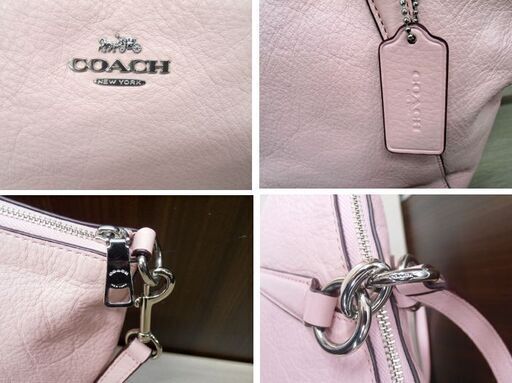 コーチ COACH スモールケルシーサッチェル 2WAY レザー F26917 ピンク ショルダーバッグ ハンドバッグ 肩掛け 中古 苫小牧西店