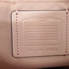 コーチ COACH スモールケルシーサッチェル 2WAY レザー F26917 ピンク ショルダーバッグ ハンドバッグ 肩掛け 中古 苫小牧西店の画像