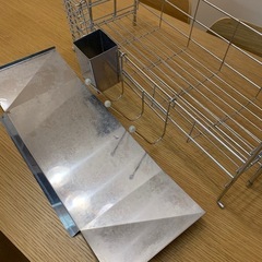 水切りラック　スライド　ステンレス　燕三条　伸縮　の画像