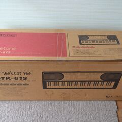 【未開封】onetone OTK-61S黒アダプター、譜面立て、...