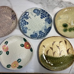 ☆値下げ☆O2504-025　雅峰窯 カップ&ソーサー 5 客セット ティースプーン5本 バラ売り不可 中古美品の画像
