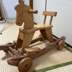 木馬(車輪付き)
