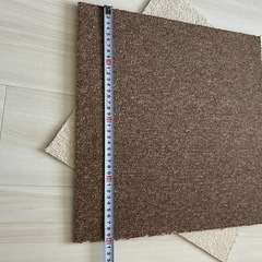 ニトリ　カーペット　タイルカーペット　40枚　4月10日粗大ゴミにしますの画像