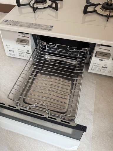 リンナイ　ガスコンロ　両面焼きグリル　都市ガス
