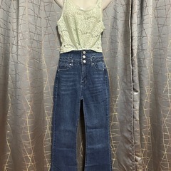 Sサイズ デニムフレアパンツ♥