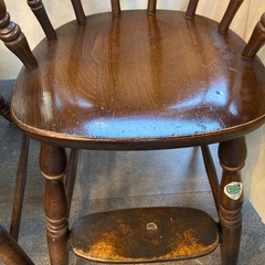 【中古】キッズチェア　2脚まとめての画像