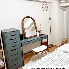 【最終値下げ】【美品】机•収納ユニットIKEA
 の画像