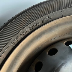 n-ワゴン　155/65R14 ホイールセットの画像