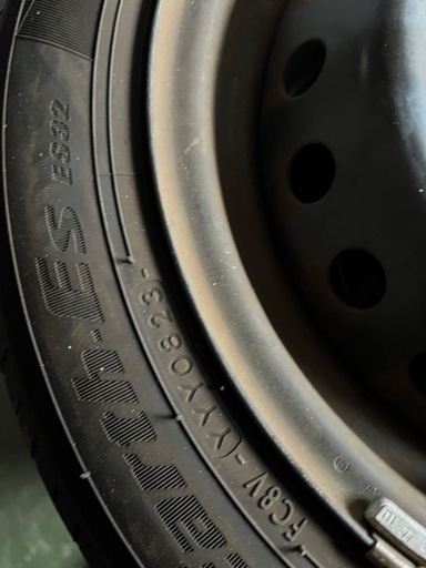 n-ワゴン　155/65R14 ホイールセット