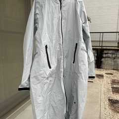 高校生　自転車　通学用　レインコート　雨合羽