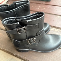 ブーツ　本革の画像