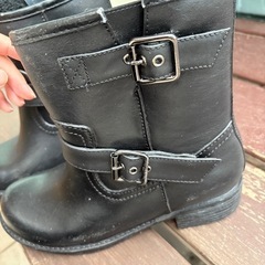 ブーツ　本革の画像