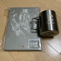 キャンプ用カップ、ノート