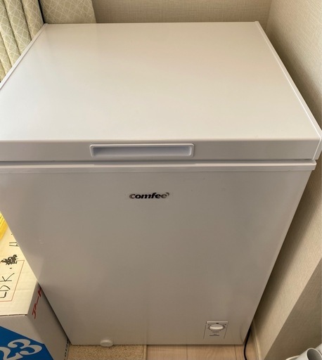 コンフィー(COMFEE') 冷凍庫 99L 上開き ホワイト RCC100WH(E) 省エネ 温度調節6段階