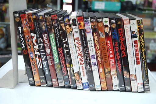  大量 洋画 映画 DVD まとめて 80本 セル専用のみ アクション ホラー パニック サスペンス 名作など 札幌市 清田区 平岡