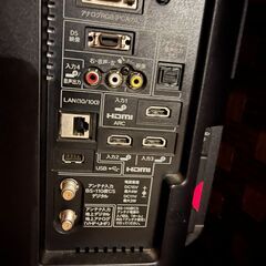 【SHARP】アクオス　リモコン付きの画像