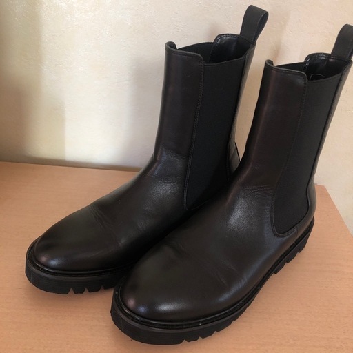 極美品牛皮スローブイエナブーツ