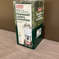 ✨未使用品✨《 コールマン🔦ランタン 》カムフラージュバージョン ☆(*'▽'*)の画像