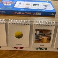 英語学習　絵カード　文章づくり　アメリカ教材　ラーニングリソーシズ社の画像