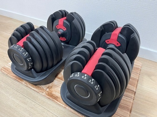 可変ダンベル4.5kg〜24kg 2セット