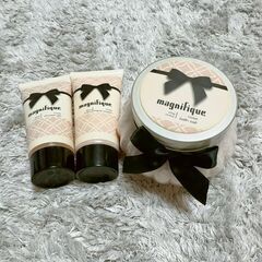 【magnifiqu】 ハンドクリーム、ボディソープ、バスソルト
