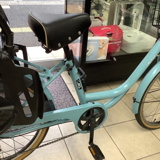 CARG .Bucket カーグ シティサイクル チャイルドシート付き自転車