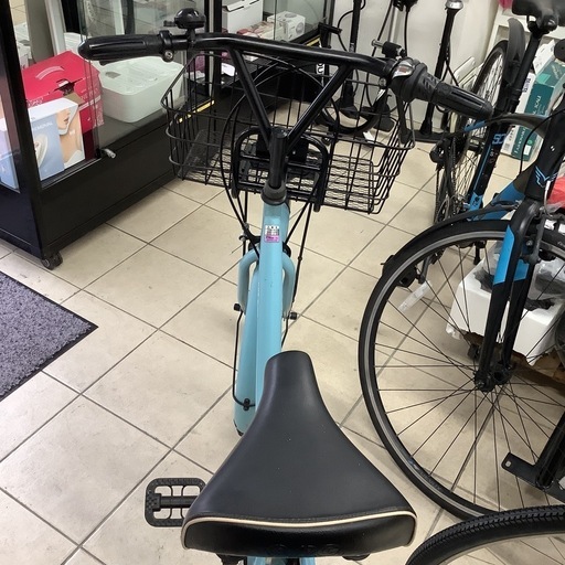 CARG .Bucket カーグ シティサイクル チャイルドシート付き自転車