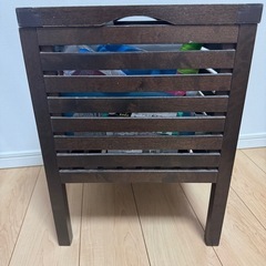 【無料】　収納出来るスツール　玄関収納　台　椅子の画像