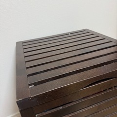 【無料】　収納出来るスツール　玄関収納　台　椅子の画像