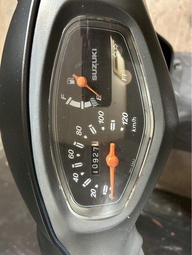 ★支払い総額9.0万円★定休日無し！走行テスト済み！スズキ アドレスv125 CF4EA キジマ縦型バックレスト！ワンオフ？社外マフラー！