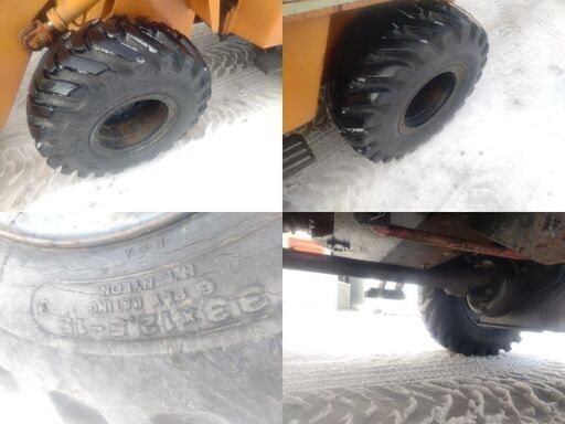 値下しました 札幌発 トヨタ SDTL8 タイヤショベル ディーゼル 4WD ボブキャット 除雪 排雪