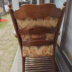 かしわ家具 柏木工 かしわ椅子肘付き  アンティーク の画像