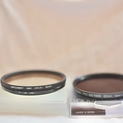 レンズフィルター82mm(ND1000・CPL➕ステップアップリング77→82
