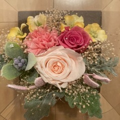 プリザーブドフラワーの画像