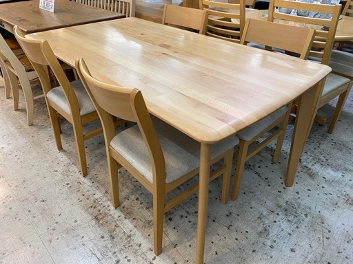 愛品館 江戸川店 】ダイニングテーブル5点セット NITORI（ニトリ）