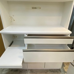 【愛品館 江戸川店 】2枚スライド扉 キッチンボード CRAFT KOGA（古賀家具）の画像