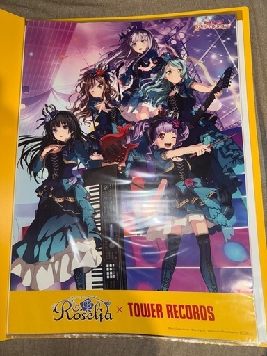 バンドリ Roselia ポスター4点セット