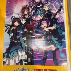 バンドリ Roselia ポスター4点セット