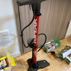 スポーツ自転車対応空気入れ