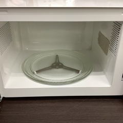 電子レンジ ツインバード TWINBIRD MW-T17 2017年製 ターンテーブルの画像