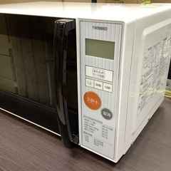 電子レンジ ツインバード TWINBIRD MW-T17 2017年製 ターンテーブルの画像